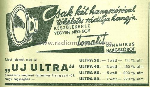 Speaker Ultra 60; Tonalit Gramophon Rt (ID = 2147536) Parleur
