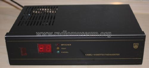 Kabel - Videotext Konverter KVT 300 plus; Tonfunk; Ermsleben/ (ID = 848662) Converter