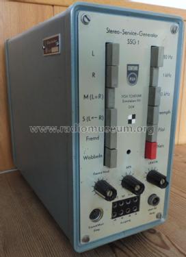 Stereo-Service-Generator SSG1; Tonfunk; Ermsleben/ (ID = 2219937) Equipment