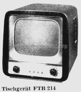 FTB214; Tonfunk GmbH; (ID = 26286) Television