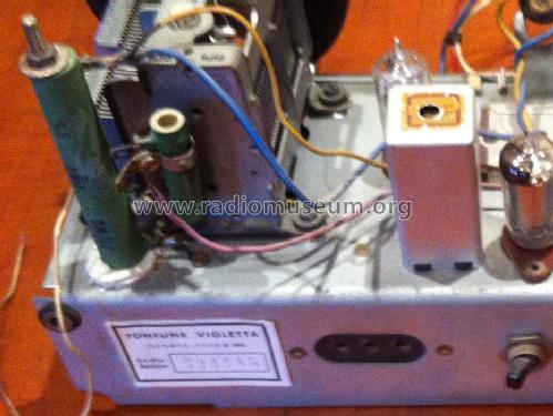 Netz-und Batterie-Violetta U100; Tonfunk GmbH; (ID = 1298425) Radio