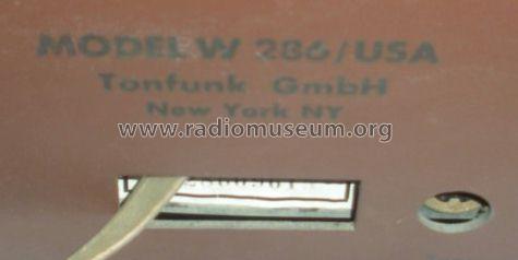 High Fidelity W286/USA; Tonfunk GmbH; (ID = 1026179) Radio