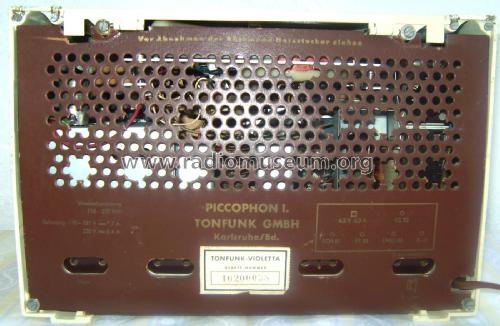 Piccophon-Super W102PH; Tonfunk GmbH; (ID = 2772627) Radio