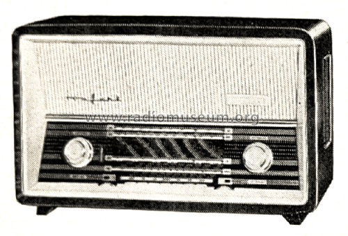 Tonjuwel Luxus 61ST W292 ST; Tonfunk GmbH; (ID = 2811203) Radio