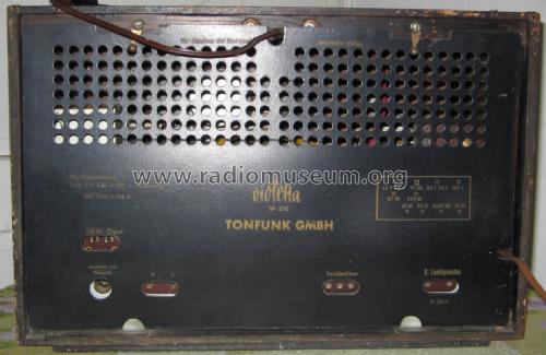 Violetta W202; Tonfunk GmbH; (ID = 267905) Radio