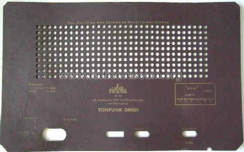 Violetta W301; Tonfunk GmbH; (ID = 736610) Radio