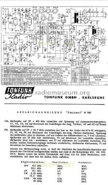 W646; Tonfunk GmbH; (ID = 2993571) Radio