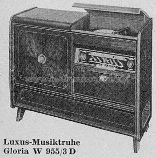 W955/3D; Tonfunk GmbH; (ID = 220753) Radio