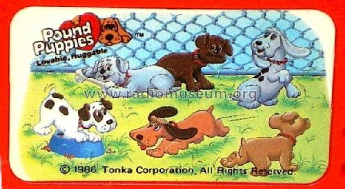Pound Puppies ; Tonka Corporation; (ID = 1010227) Radio