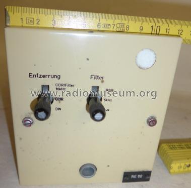 Nadelton-Entzerrer NE 60; Tonmechanik VEB; (ID = 2210103) Verst/Mix