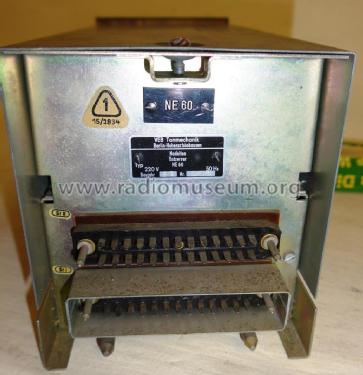 Nadelton-Entzerrer NE 60; Tonmechanik VEB; (ID = 2210104) Verst/Mix