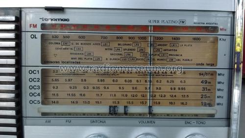 Super Platino FM A 5921; Tonomac SAIC, Buenos (ID = 2705877) Radio