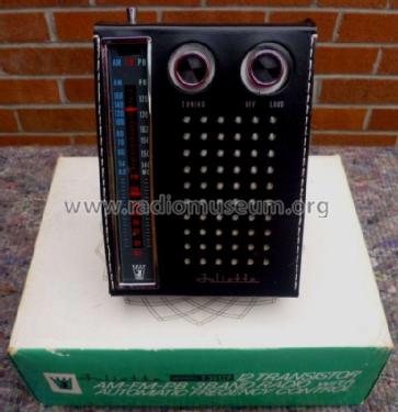Juliette 12 Transistor AM/FM/PB 3 Band Radio T-3012P; Topp Import & Export (ID = 1975882) Radio