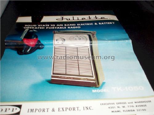 Juliette Solid State 10 TK-1050; Topp Import & Export (ID = 1499391) Radio