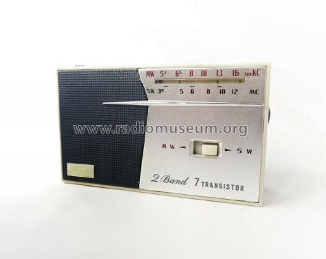 2 Band 7 Transistor 7P-50S; Toshiba Corporation; (ID = 2741614) Radio