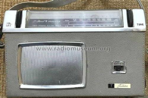 2 Band 8 Transistor 8TL-463R; Toshiba Corporation; (ID = 2655166) Radio
