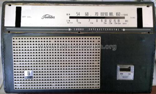2 Band Superheterodyne 8L-450R; Toshiba Corporation; (ID = 1882666) Radio
