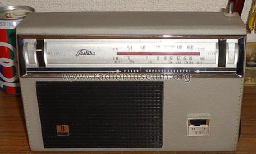 2 Band Superheterodyne 8L-450R; Toshiba Corporation; (ID = 1811564) Radio