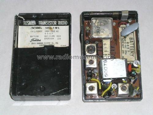 5TR-193; Toshiba Corporation; (ID = 416997) Radio