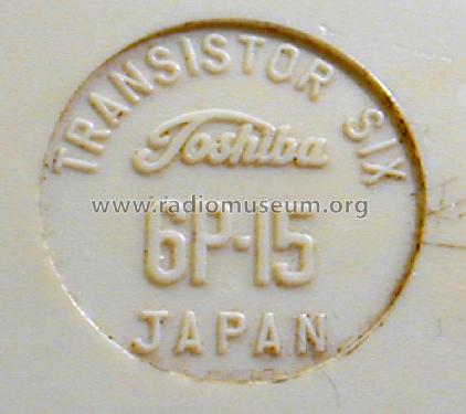 6 P-15; Toshiba Corporation; (ID = 1503568) Radio