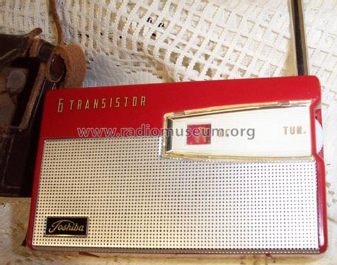 6 Transistor ; Toshiba Corporation; (ID = 1401499) Radio