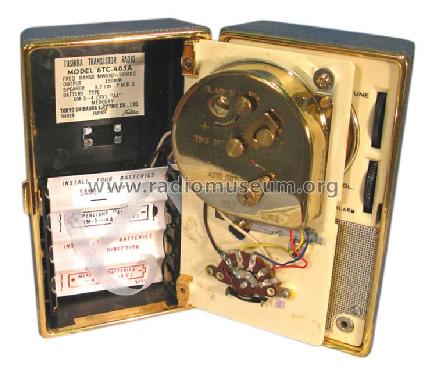 Travel Clock 6 Transistor 6TC485; Toshiba Corporation; (ID = 800527) Radio