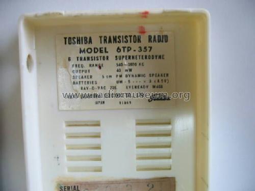 Transistor 6 6TP-357; Toshiba Corporation; (ID = 1250897) Radio