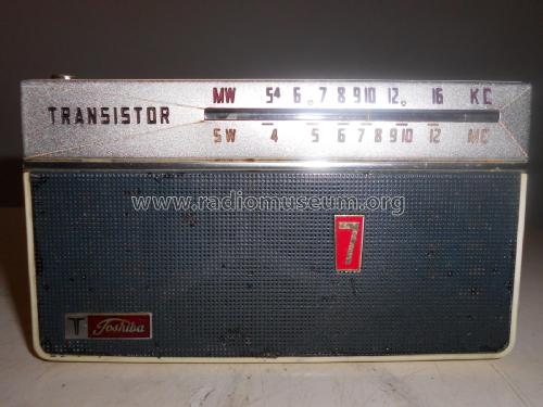 7 Transistor 2 Band Superheterodyne 7TP-440S; Toshiba Corporation; (ID = 2351948) Radio