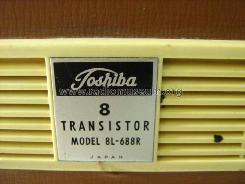 8 Transistor 8L-688R; Toshiba Corporation; (ID = 1486231) Radio