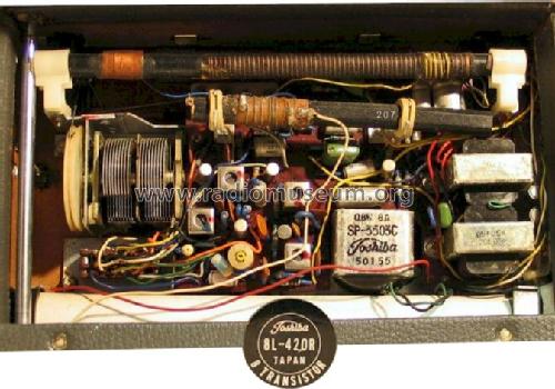 2 Band 8 Transistor 8L-420R; Toshiba Corporation; (ID = 405734) Radio