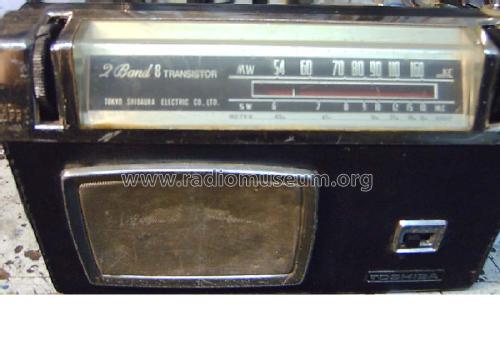 2 Band 8 Transistor 8TL-463R; Toshiba Corporation; (ID = 950251) Radio