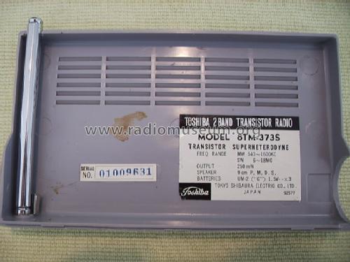 8TM-373S; Toshiba Corporation; (ID = 794961) Radio