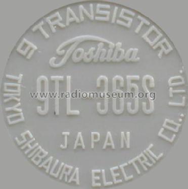 2 Band 9 Transistor 9TL-365S; Toshiba Corporation; (ID = 630381) Radio