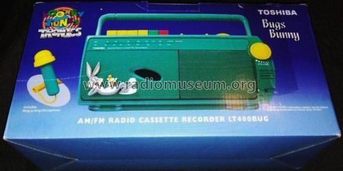 AM/FM Radio Cassette Recorder LT-400 BUG; Toshiba Corporation; (ID = 2109383) Radio