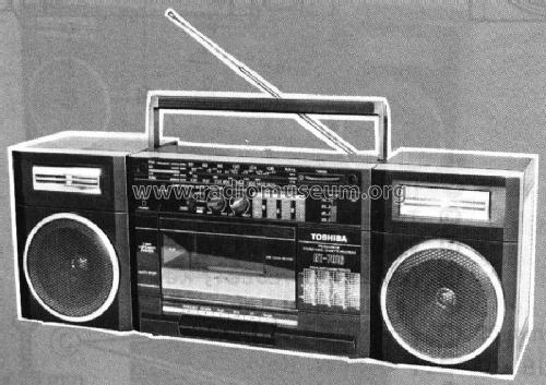 Stereo Radio Cassette Recorder RT-7016; Toshiba Corporation; (ID = 1818282) Radio