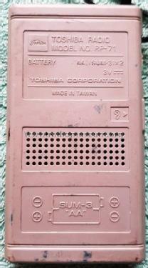 AM Radio RP-71 IC; Toshiba Corporation; (ID = 2366468) Radio