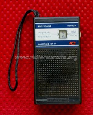 AM Radio RP-71 IC; Toshiba Corporation; (ID = 2388657) Radio