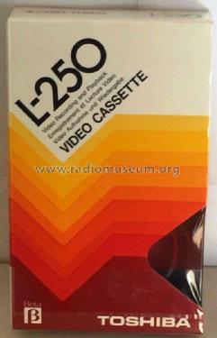 Beta ß Video Cassette ; Toshiba Corporation; (ID = 2108013) Diversos