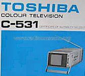 Colour Television C-531; Toshiba Corporation; (ID = 533308) Fernseh-E