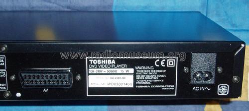 DVD Video Player SD-230E; Toshiba Corporation; (ID = 1403901) R-Player