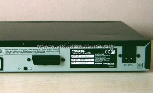 DVD Video Player SD-330EKE; Toshiba Corporation; (ID = 1173452) R-Player