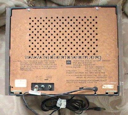 Dynamic Sound RH-541F; Toshiba Corporation; (ID = 1181754) Radio
