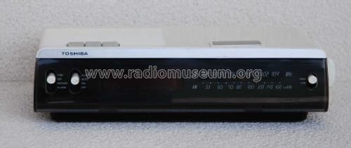 FM/AM Electronic Clock Radio CR-1000; Toshiba Corporation; (ID = 1355679) Radio