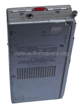 FM-AM LCD Quartz Clock Radio QR-2000; Toshiba Corporation; (ID = 1456590) Radio