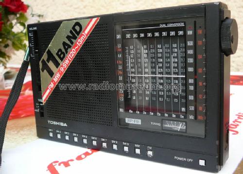 FM/MW/9-SW 11Band Receiver RP-F11; Toshiba Corporation; (ID = 1717871) Radio