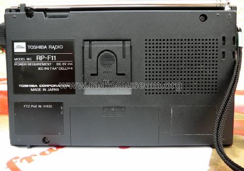 FM/MW/9-SW 11Band Receiver RP-F11; Toshiba Corporation; (ID = 1717885) Radio