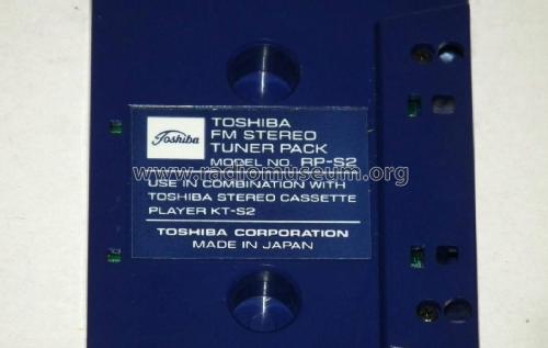 FM Stereo Tuner Pack RP-S2; Toshiba Corporation; (ID = 2278836) Radio