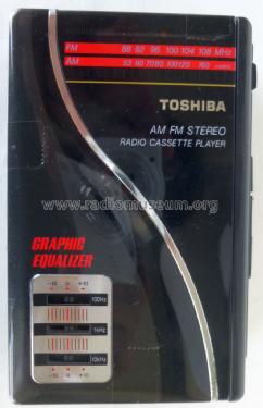 AM FM Stereo Radio Cassette Player KT-4028; Toshiba Corporation; (ID = 1454767) Radio