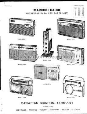 Marconi 2003; Toshiba Corporation; (ID = 576110) Radio