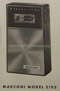 Marconi 2102; Toshiba Corporation; (ID = 607682) Radio